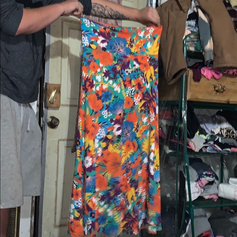 Strapless dress